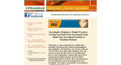 Desktop Screenshot of 247broadstreet.com